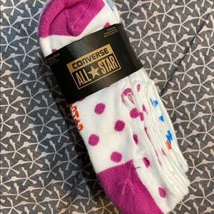 Converse 6 pairs Socks W4-10